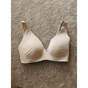 Gap Body Women's Wireless Everyday Essential Bra - Size 36D- Beige